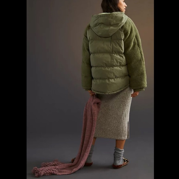ANTHROPOLOGIE Pilcro Swing Puffer Jacket Size XS In Excellent Condition! - Picture 6 of 14